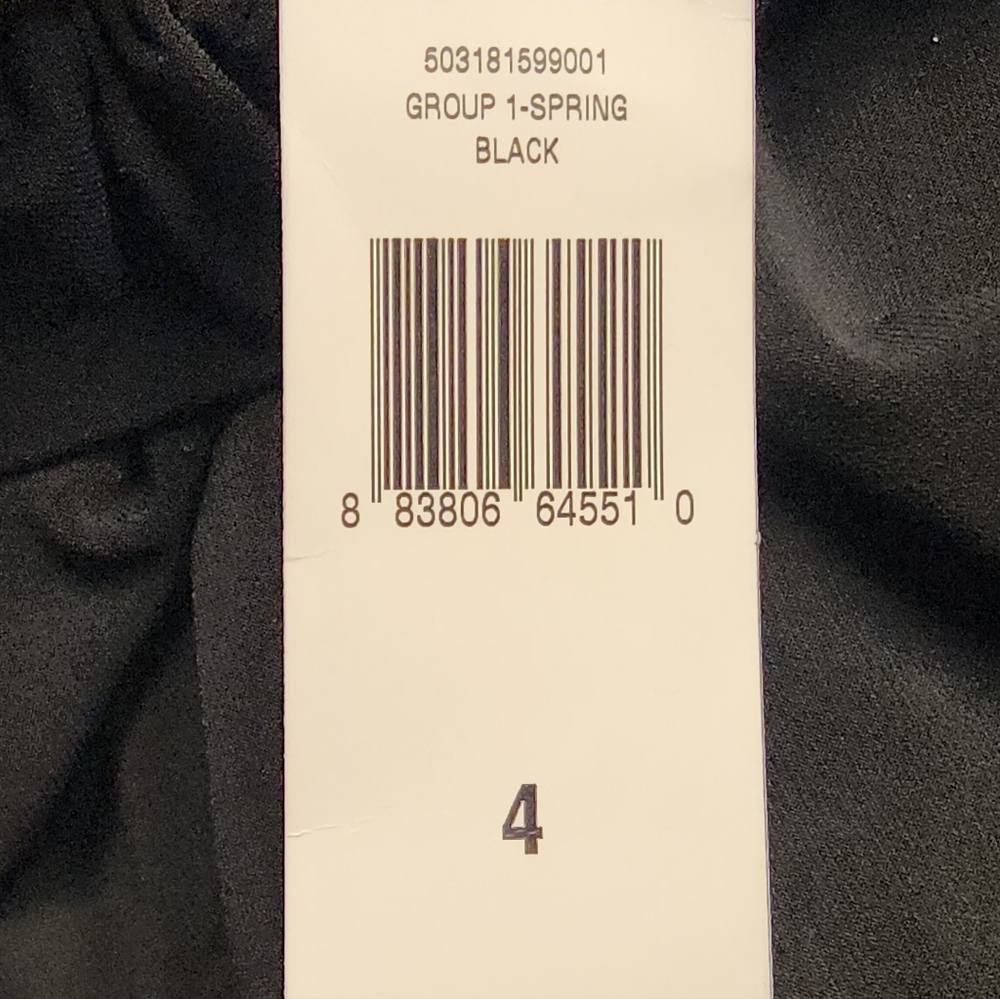 NWT Lauren Ralph Lauren Black One-Shoulder Ruched Gown 4 Tall Friendly Gala - Picture 15 of 16
